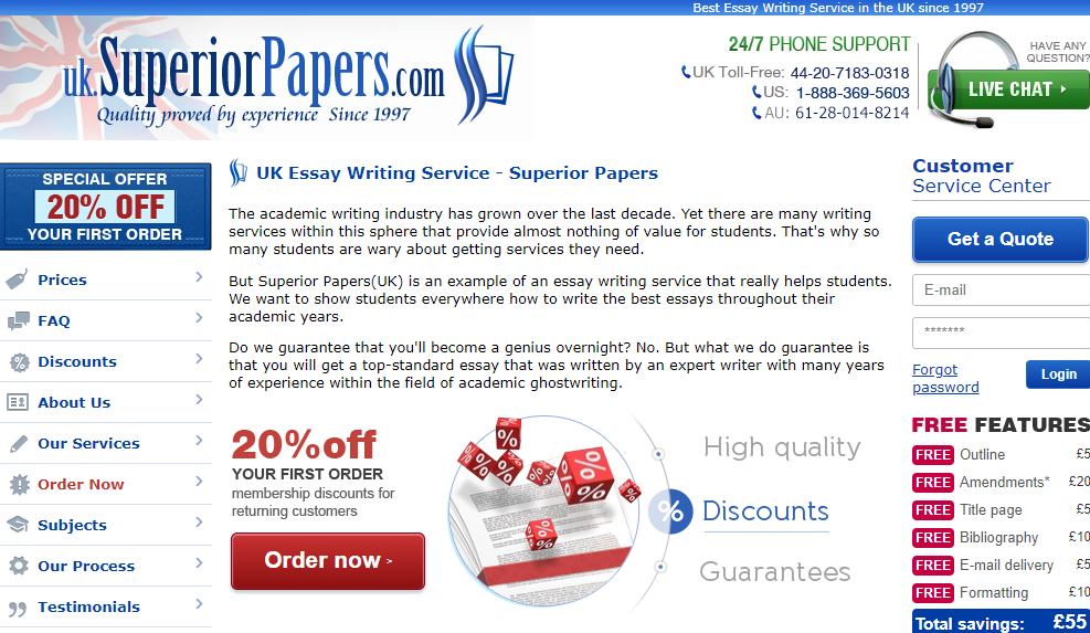 superior papers reviews