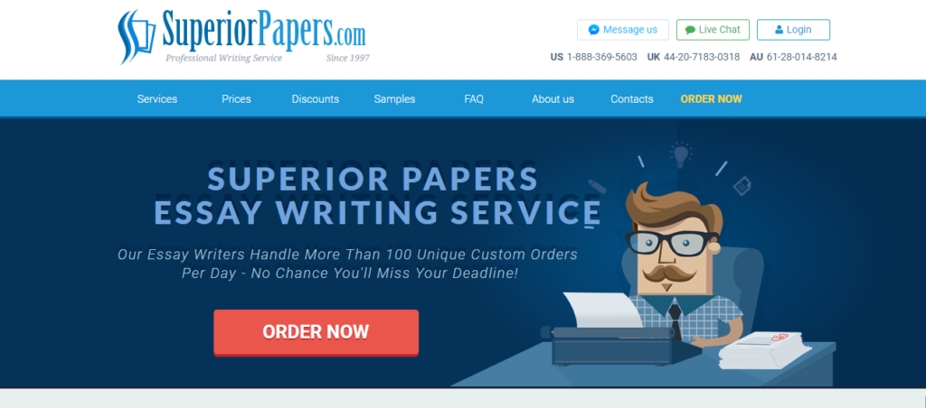 paper writing service superiorpapers